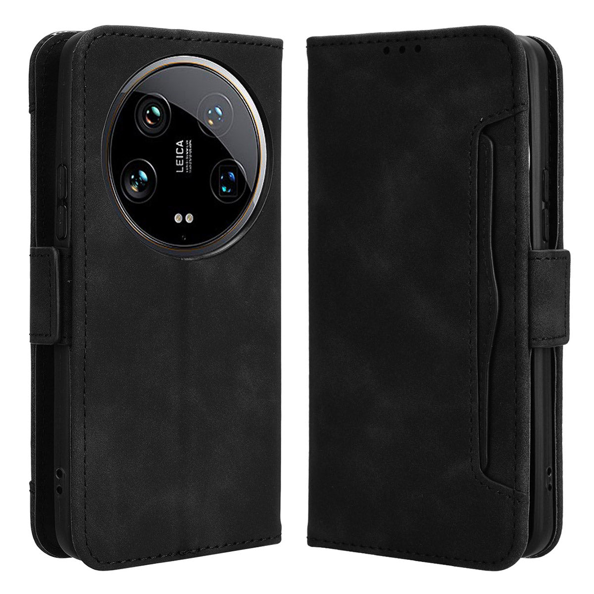 For Xiaomi 14 Ultra Case with Multiple Card Holders TPU Interior Protective PU Leather Cover For Xiaomi 14 Ultra Case with Multiple Card Holders TPU Interior Protective PU Leather Cover